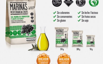 MARINAS OLIVA, premio a la mejor Patata Frita y al Mejor Producto de Aperitivo 2016