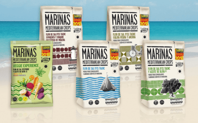 “MARINAS MEDITERRANIAN CRISPS’ ELEGIDAS POR LOS CONSUMIDORES ‘SABOR DEL AÑO 2018’