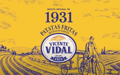 La marca de patatas fritas Vicente Vidal cumple 90 años